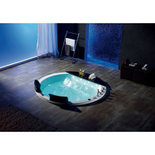 2021 Round Built-In Freestanding Bathtub Relax Air Massage Bathtub